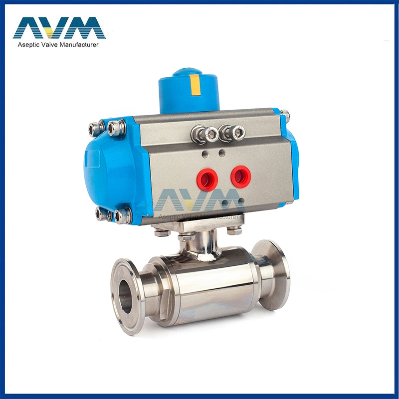 SS304 SS316L Hygienic Sanitary Stainless Steel Food Grade Welding Threaded Ball Valve