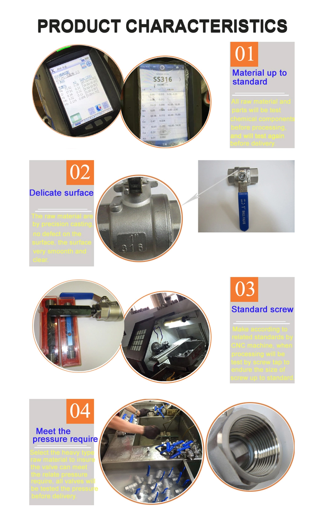 Sanitary Thread Bsp Sampling Valve