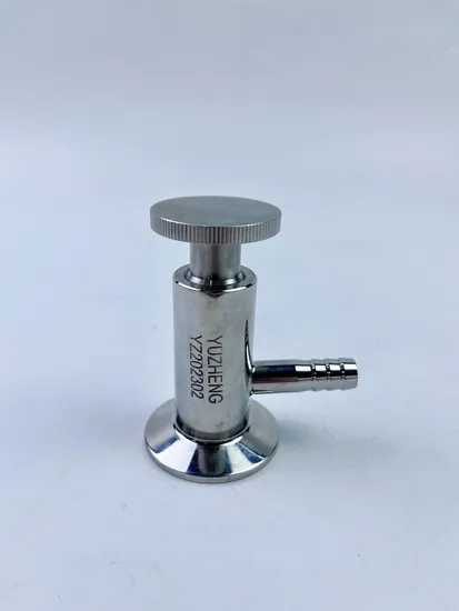 Male Thread Ending Sanitary Sampling Valve