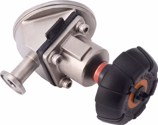 Valvola a diaframma a membrana inferiore con uscita sanitaria del serbatoio in acciaio inossidabile (JN-DV1005)