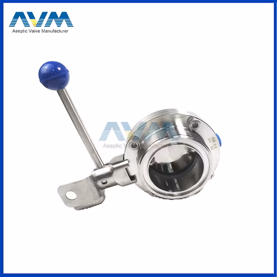 Valvola sanitaria, valvola in acciaio inossidabile, valvola pneumatica a sfera/valvola a farfalla/ritegno/membrana/sede di deviazione/valvola di campionamento